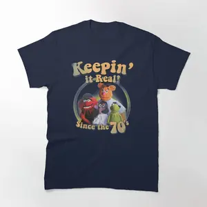 Muppets Keepin It Real Graphic T-Shirt - Classic and Fun Tee Featuring Beloved Muppet Characters