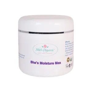 Moisture Max Cream - With Shea Butter for Skin Moisturizing and Radiance Moisturizer Organic Antioxidants Natural
