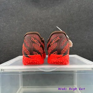 Red-Brown Running Sneakers, Spring 2024 Release, Street-Ready Cool Look