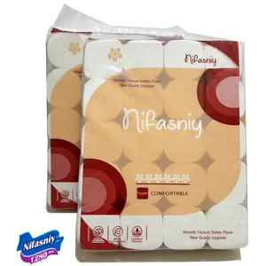 WEIYOOBY Local 5-Ply White Ultra Plus Individually Wrapped Toilet Paper/Bath Tissue, Bulk, Septic Safe, Made Sustainably And Trusted For Clean, These 5-ply Toilet Paper Rolls Provide Superior Softness And Absorbency-2 Bags/ 40 Rolls