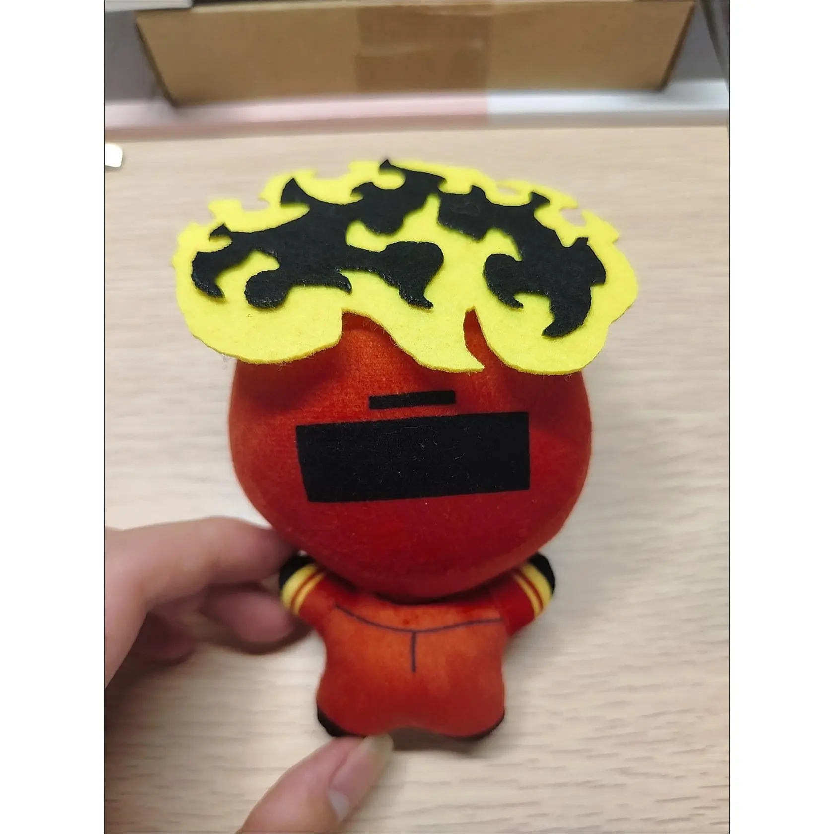 Stuffed 10cm Game Limbus Company Dante Cute Plush Doll Keychain for Fans Collection or Kids Adults Birthday Gift