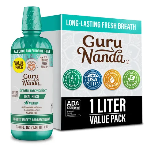 Oral Rinse Breath Harmonizer Mouthwash - Wild Mint (33.8 Fl Oz)