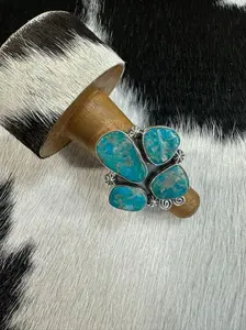 Jacqueline Silver 4 Stone Ring *Native