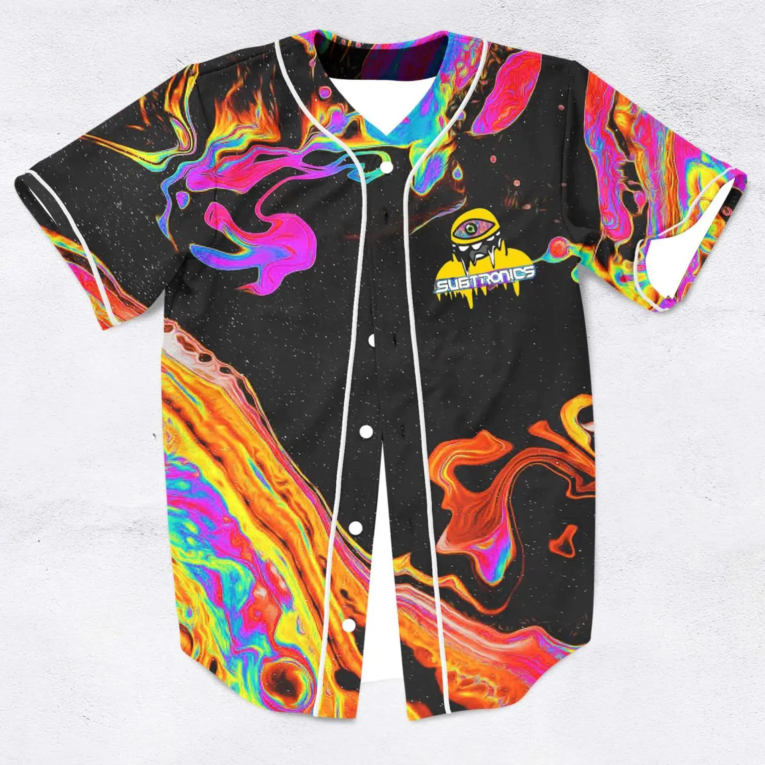 Subtronics Liquid Acid Trippy Psychedelic Cyclops Cove Edm Jersey for Festivals