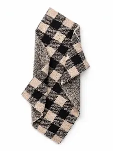 Phufy® Bliss Gingham Mini Blanket, Black/Pebble