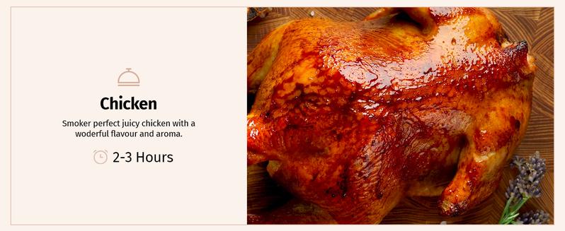 EAST OAK Ridgewood Pro 30" Electric Smoker, Smoker with Leg Kit & Glass Door, Side Wood Chip Loader, 725 Sq Inches of Cooking, Digital Control, Night Blue