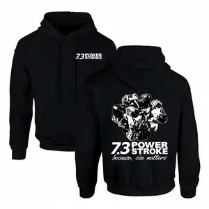 7.3 Power 2-Sided Graphic Hoodie & T-Shirt 90s Styled Ford Car Enthusiast Apparel S-3XL TikTok Shop Deals