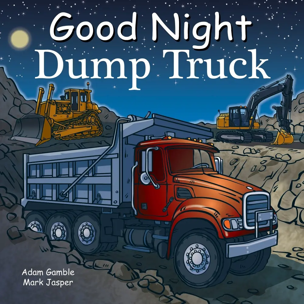 USED Book - Good Night Dump Truck by Gamble, Adam (Board book) - english