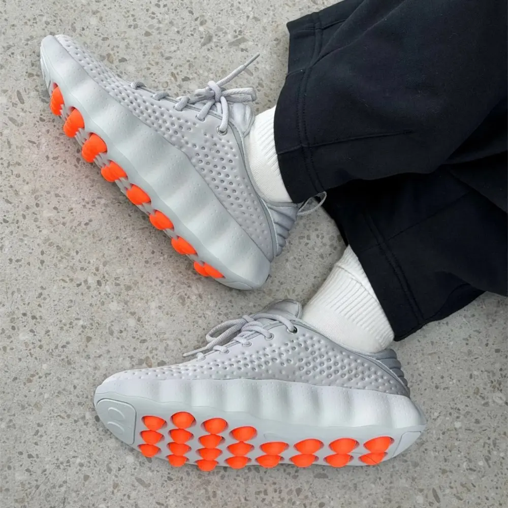 Mind 002 Men's Knit Running Shoes - Breathable Hybrid Sneakers with Responsive Foam Sole, Lightweight Comfort Trainers for Walking & Gym