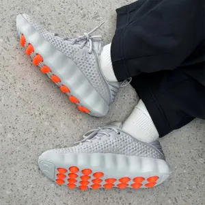 Mind 002 Men's Knit Running Shoes - Breathable Hybrid Sneakers with Responsive Foam Sole, Lightweight Comfort Trainers for Walking & Gym