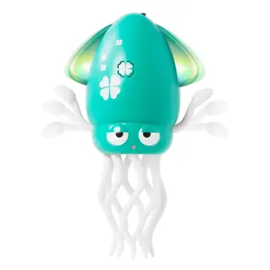 NOMI Dancing Squid Baby Toys 6-12 Months: Infant Tummy Time Toys, Crawling Octopus for Toddler 1 2 3 Year Old, 1st Birthday Gift with Music and Light
