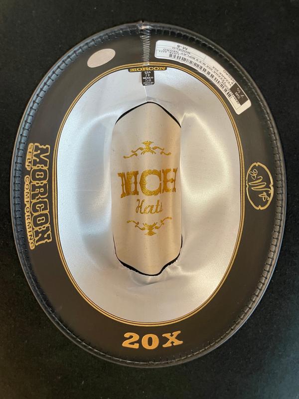 Unisex 20X Morcon "Rancher" Sinaloa Fine Wool Felt Cowboy Hat