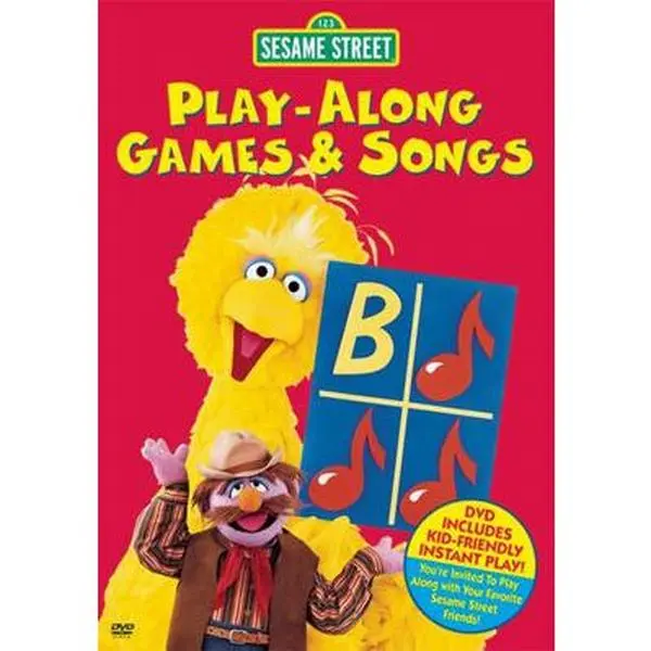 Used Book - Sesame Street: Play Along Games & Songs (DVD) - English, Kids' Music-Themed Literature