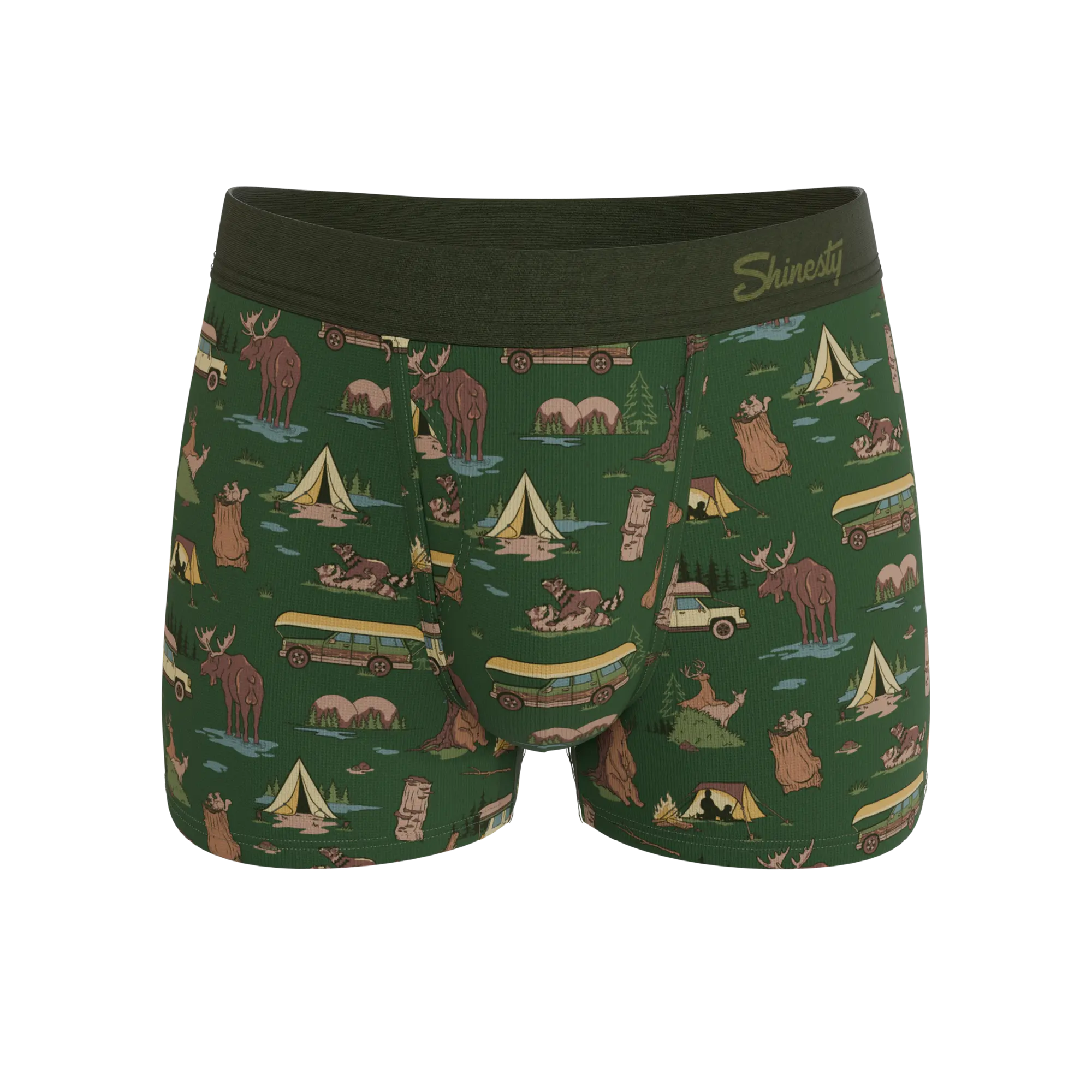 The Really Happy Camper | Shinesty Camping Ball Hammock® Pouch Trunks Underwear
