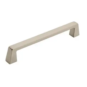 Amerock Satin Nickel Door Hardware Pull, 160mm Handle, Model BP55278-G10