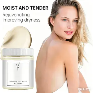 1pcs Magnesium Body Butter 114 Grams Neuropathy Support Deep Moisturizing Cream for Full Body Relief Gentle & Nourishing Daily Use
