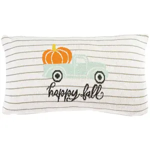 Safavieh Pumpkin Truck Pillow