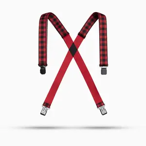 Jessup Heavy-Duty Stretch Webbing Suspenders with Durable Hardware for Comfort and Performance