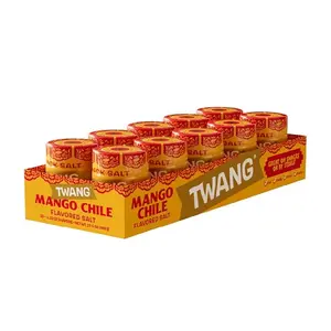 Twang Shakers Mango Chile Salt Snack Topping, 1.15-Ounce Shaker (Pack of 10) Salt
