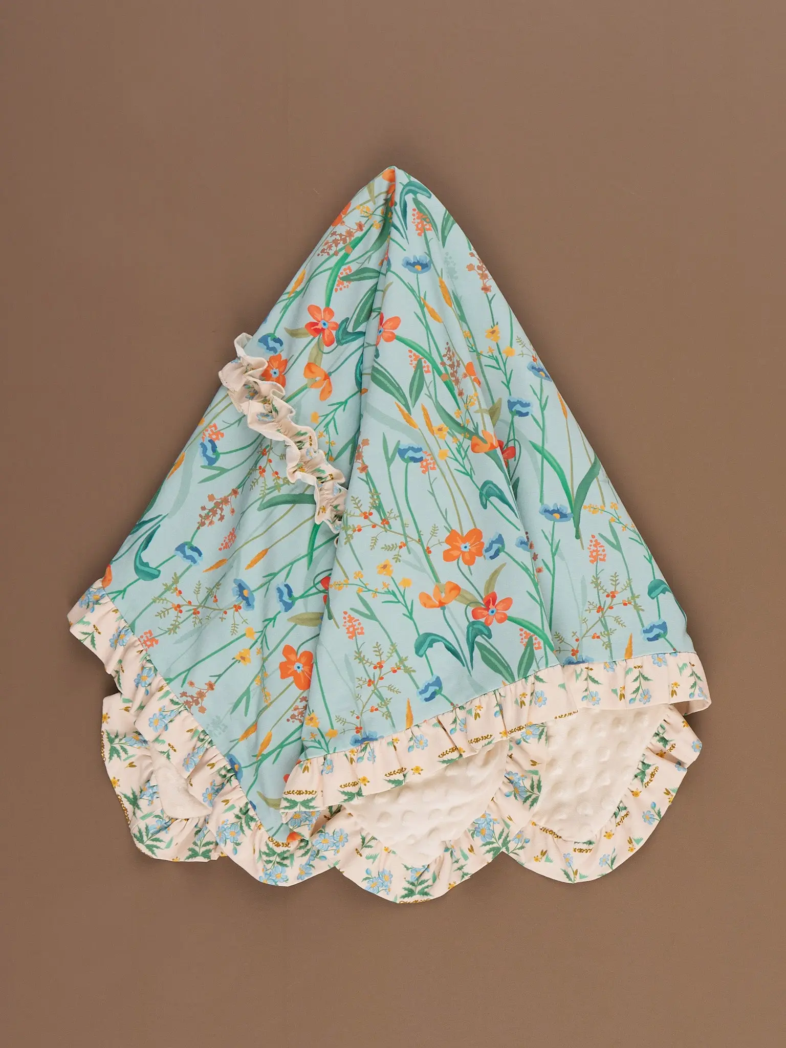 Into the Meadows Ruffle Blanket