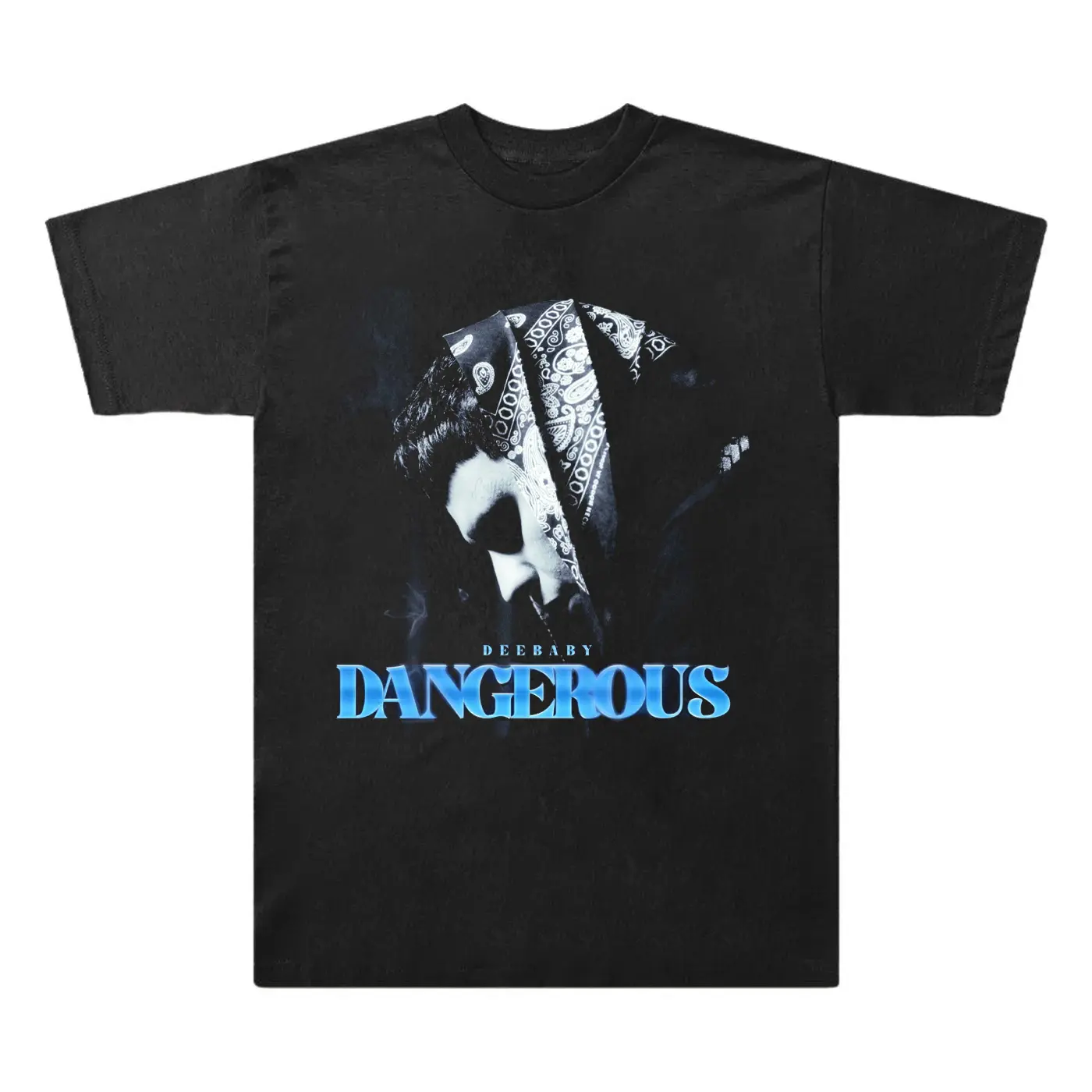 Vintage Rock Graphic T-shirt for Women, 100% US Cotton Fitted Short-Sleeve Round Neck Casual Streetwear Top