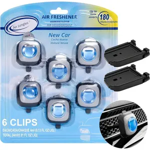 New Car Scent Car Air Freshener Vent Clip  Ct with  Adapter for Honda Civic, CRV, ZRV, HRV, Integra, Long Lasting Up to  Days, Natural Essential Oil Car Fragrance Odor Eliminator