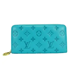 Pre-owned Louis Vuitton Canvas Small Leather Goods Zippy Wallet Coussin Monogram Long Wallet