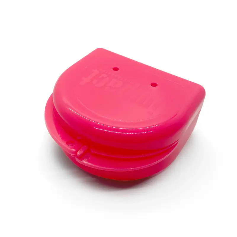 Antimicrobial Sports Mouthguard Case for Adults - Solid Strong Design, Wards Off 99.9% of Germs, All Seasons Single Item Sports Protective Gear with Knockout99 Spray, Mouthpiece Compatible, No Extra Accessories