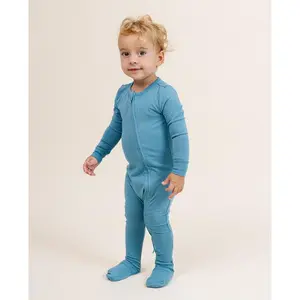 Convertible Footie Pajamas in Teal | Babies & Toddlers