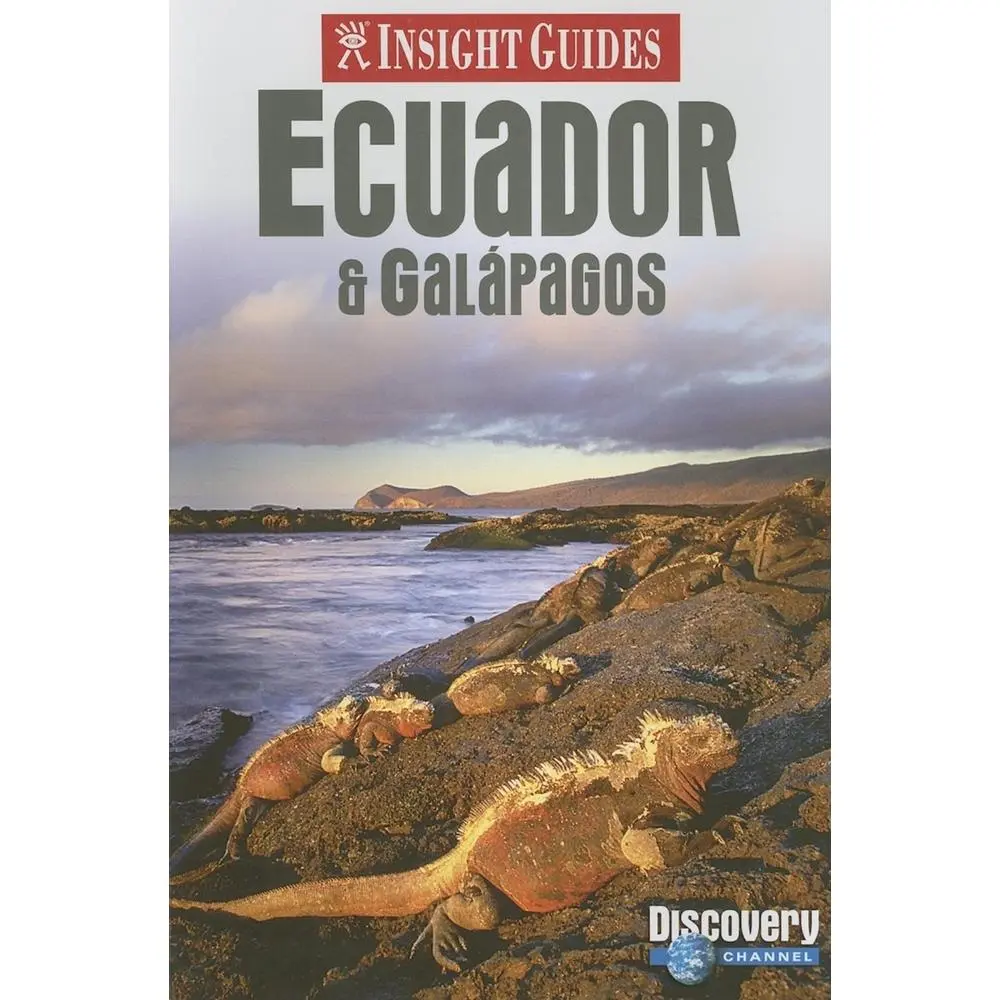 USED Book - Insight Guides Ecuador & Galapagos by Langenscheidt (Paperback) - english