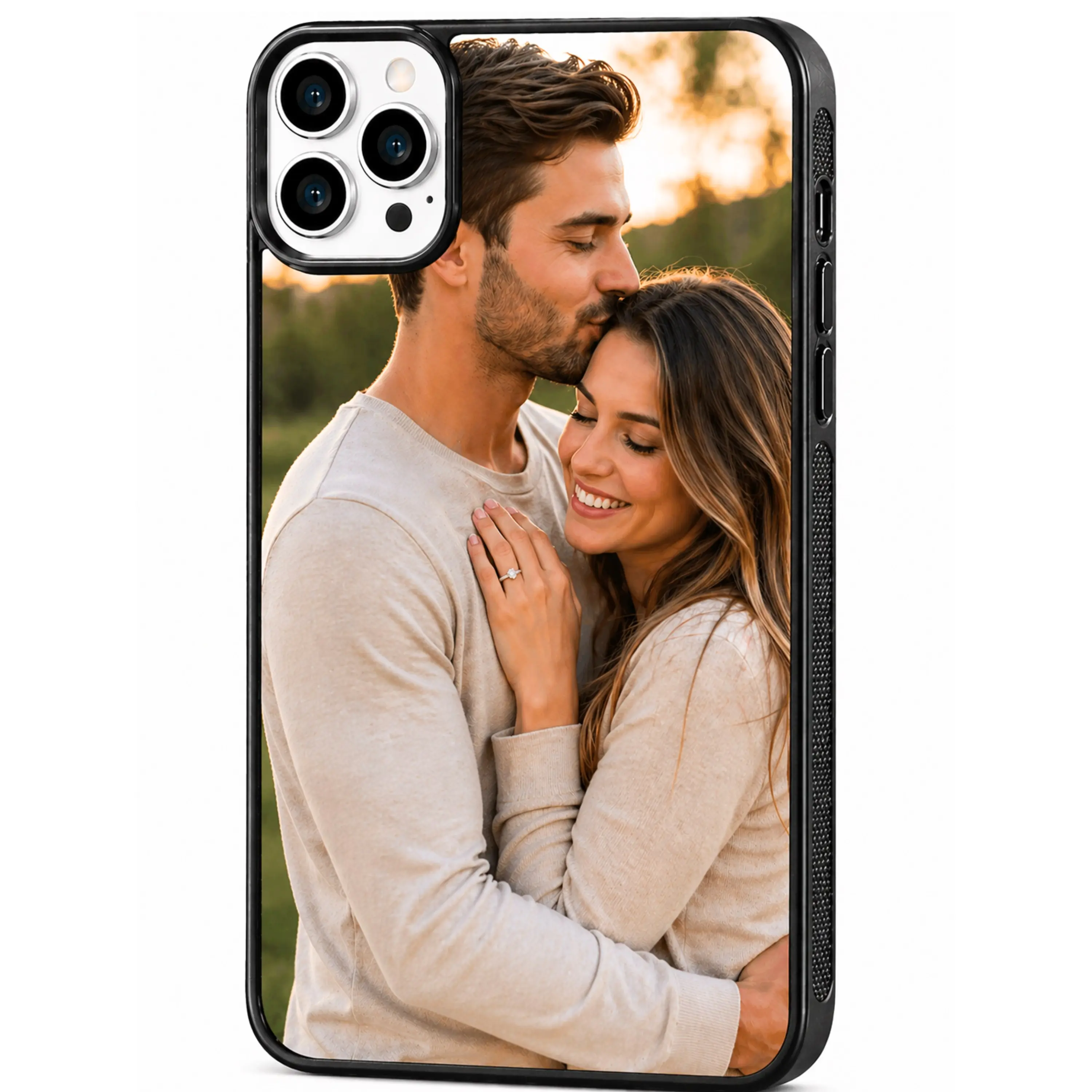Custom Phone Case for iPhone 17 16 15 14 13 12 11 Pro Max Plus – Personalized Photo Picture Clear Case, Shockproof Heavy Duty Protective Cover, Gift for Her Him