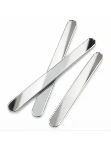 Silver Mirror Popsicle Sticks 12 count