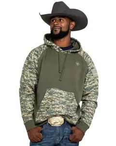 Ariat Men's Camo Patriot Hooded Sweatshirt - 10027982