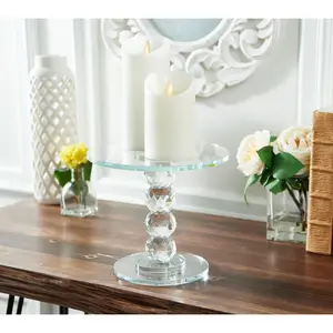 7.5" Faceted Glass Crystal Lift by Valerie