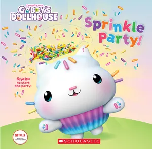 USED-Sprinkle Party! (Gabby's Dollhouse Novelty Board Book) by Scholastic (Paperback)