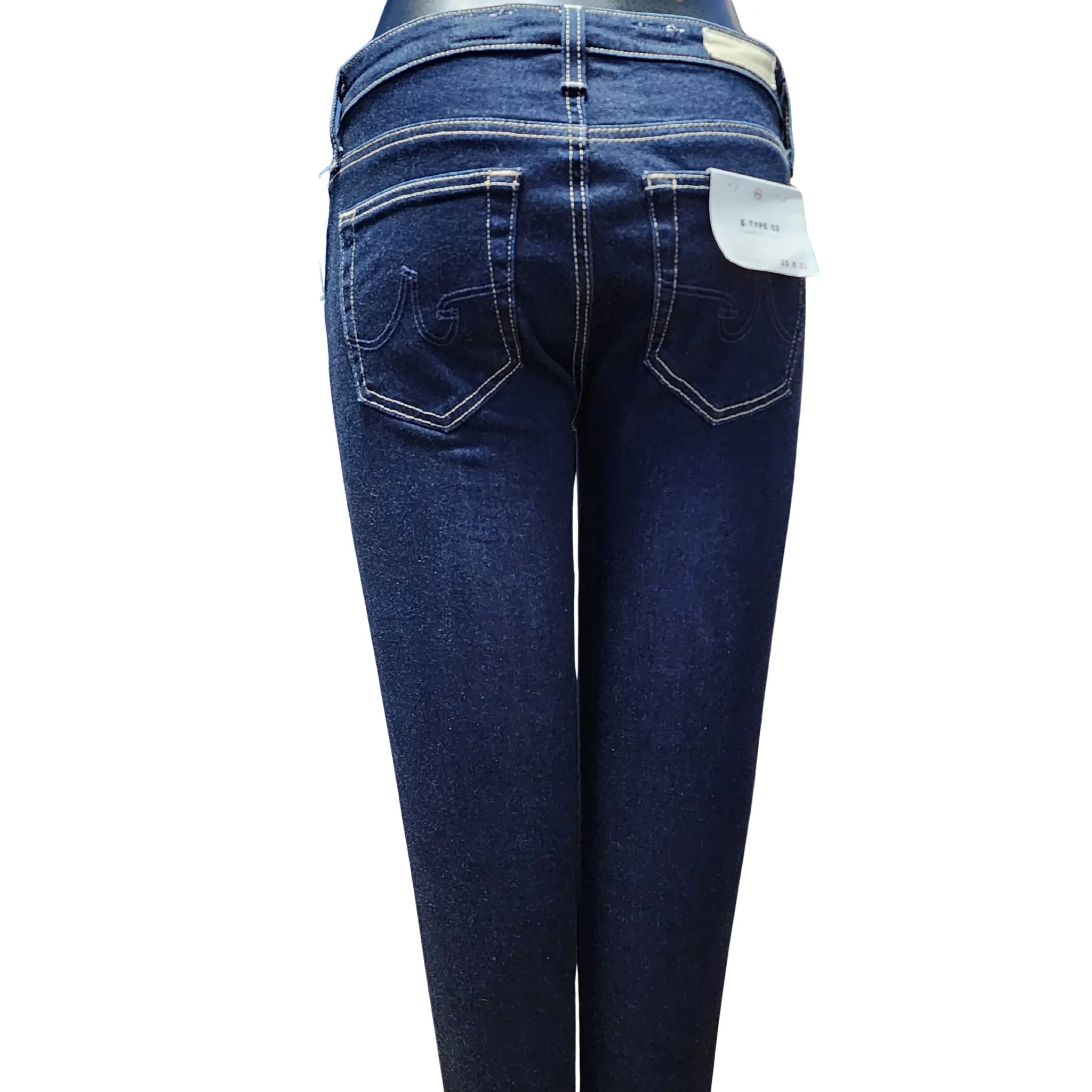 Adriano Goldschmied Women’s Dark Blue B-Type 02 Cigarette Cut Jeans – Size 25x32