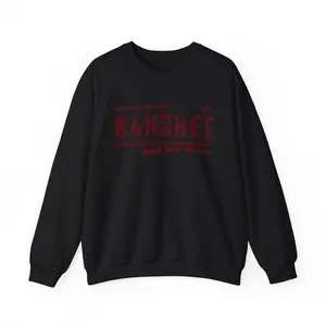 BANSHEE Logo TV Series TV Show Men's Black Sweatshirt