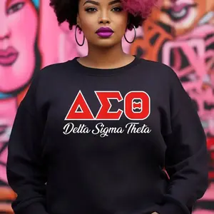 Delta Sigma Theta Sweatshirt. Delta 1913 Sweatshirt. Delta Sorority Sweatshirt. Delta 1913 Sorority Apparel. Deltas, DST, 1913