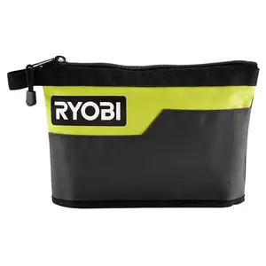 NEW Heavy-Duty 12 Zipper Pouch with Water-Resistant Fabric and Stand-Up Base