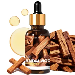 30ML Sandalwood Essential Oils with Dropper, Alcohol-Free Long-Lasting Scent, Spring Warm Aroma, Humidifier Diffuser, Home Fragrance Decor