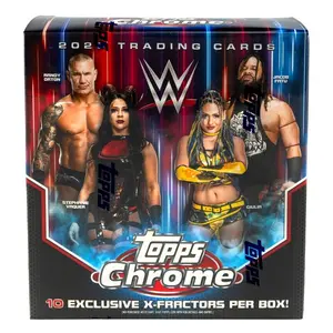 2026 Topps Chrome WWE Sealed Mega Box