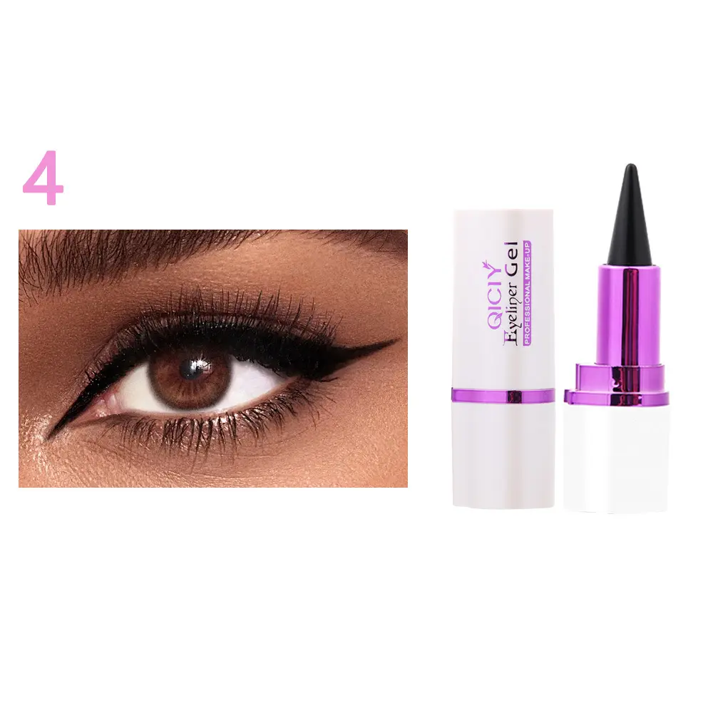 Gel Eyeliner, Silky Texture Makeup Tool with Waterproof, Sweatproof Formula and High Durability for Smooth Application