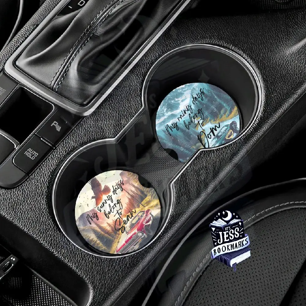Ravenhood Licensed Kate Stewart Merch Desktop Car Coaster - 2.5" for Fans of Sean and Dom, Officially Licensed Collectible