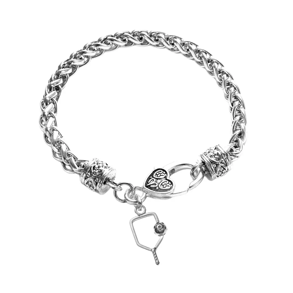 Pickleball Paddle Charm Bracelet - Pick Style