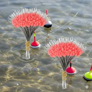 High-Stretch Anti-Tangle Fishing Bobber Stopper Kit - 300 Pcs, Multi-Size (1.0-8.0) & Multi-Color Silicone Float Beads, Slip Float Rig Accessories for Freshwater Saltwater, Professional Line Twist Prevention Tackle Upgrade