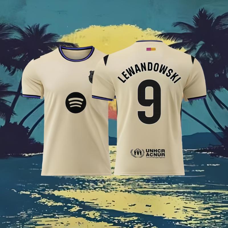 2025-26 Champions League Away Kit LamineYamal #10 FanEdition AdultMoisture-Wicking Breathable Football jersey-suitable for UEFA competitions New Year Gift