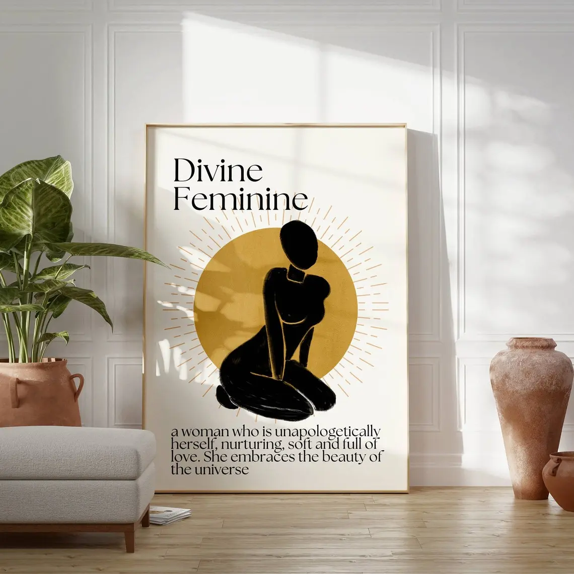 Spiritual Wall Decor for Bedroom & Dorm |Girly Wall Art Spiritual Wall Decor for Bedroom & Dorm |Girly Wall Art