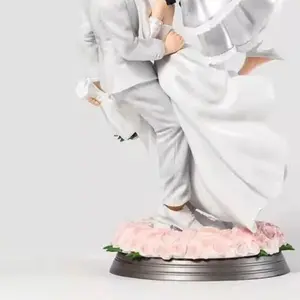 gggoku&chichi/goku and qiqiqi PVC Figure for Home Dccoration