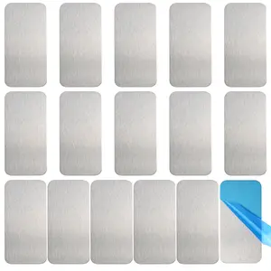 16 count Under Cabinet Light  Strip, Adhesive Metal Plates for ,  Strips with Adhesive Backing for Kitchen Stairs Closet and Bedroom (Not )