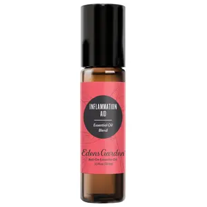 Inflammation Aid Essential Oil Roll-On- With Turmeric & Ginger for Swelling, Arthritis & Joint Pain